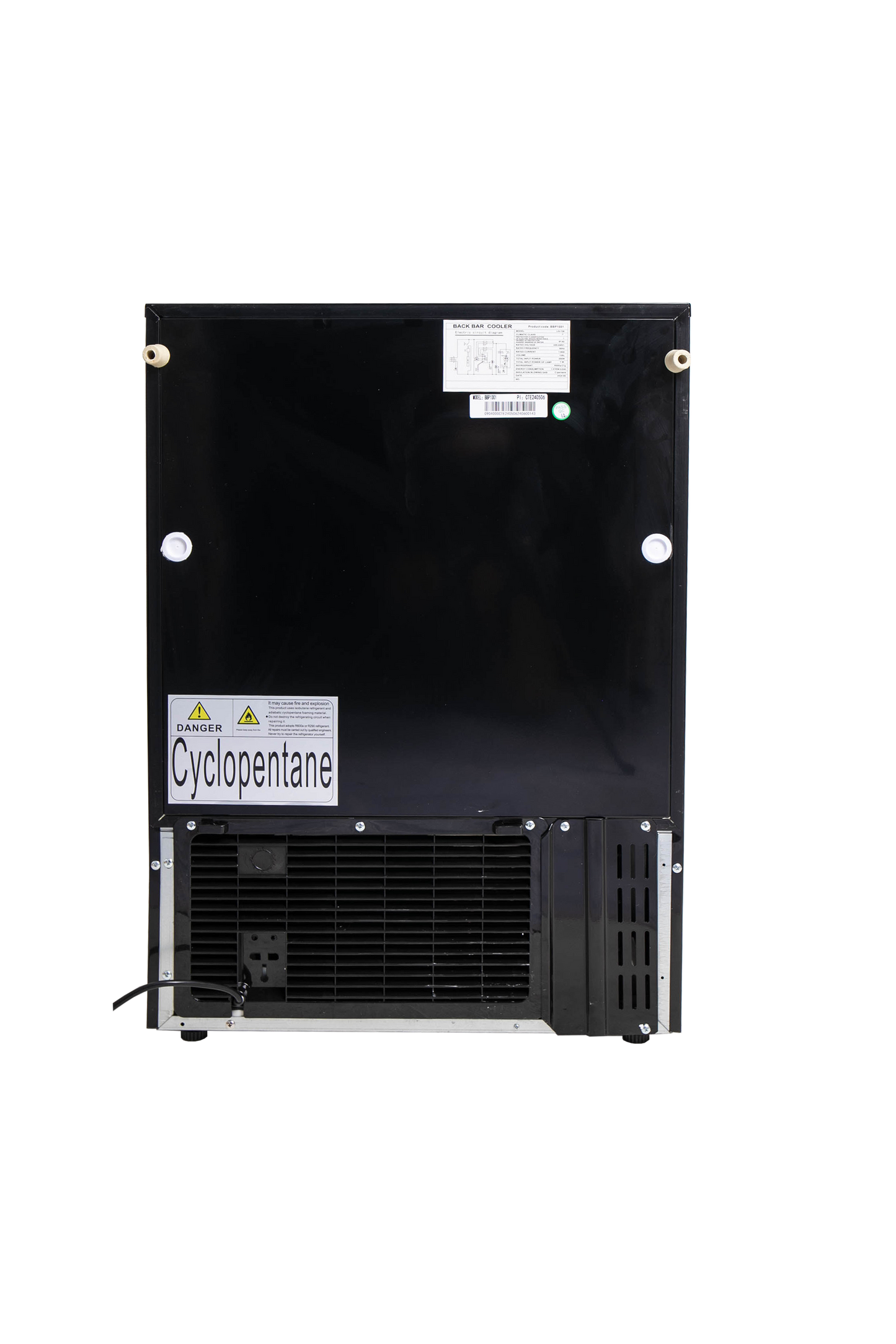 Back Bar Bottle Cooler – 1 Door, Hinged (POLARCAB)