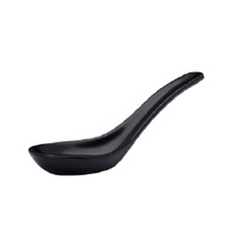 URBAN - BLACK SWIRL - CHINESE SPOON - 13CM (10) (Luzerne)