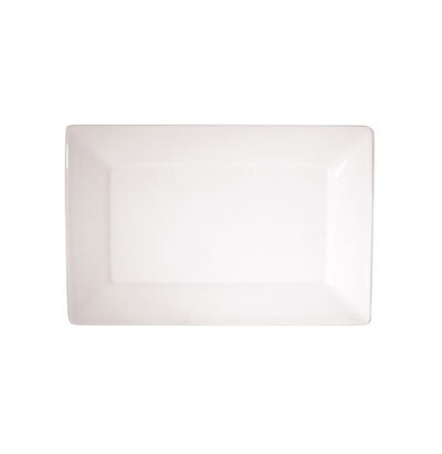 FLAT RECTANGLE PLATE - 31 X 20CM (12) (Luzerne)