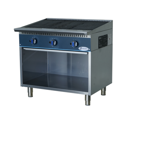 MODULUKS 600MM RADIENT GAS CHAR BROILER - HEAVY DUTY RANGE - WITHOUT FLAME FAILURE