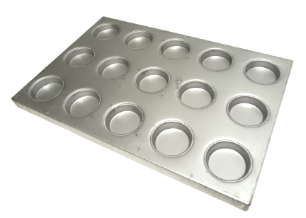 GATTO ALUSTEEL LARGE MUFFIN PAN - 15 CUP - 600 X 400MM