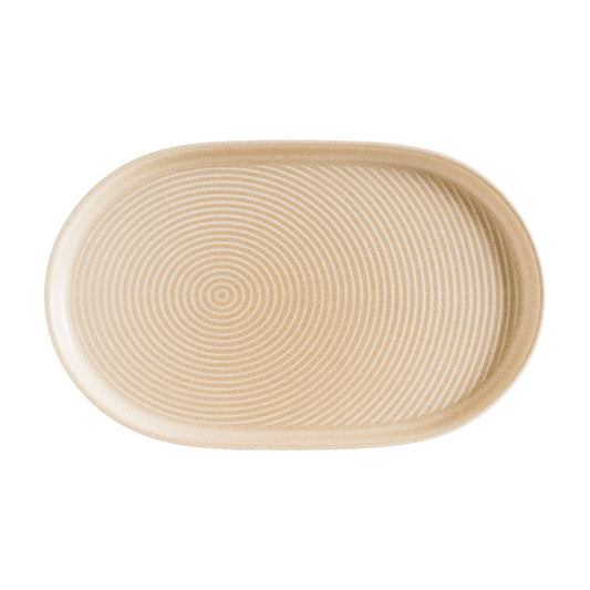 Ripple Mirage – Oval Walled Plate – 33 cm (6) (BONNA)
