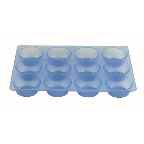 MOULD SILICON MUFFIN - 12 CUPS 70 X 30 MM (Pavoni)