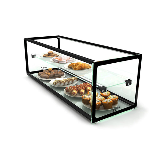 AMBIENT DISPLAY CABINET SALVADORE (DOUBLE SHELF) 1200MM X 330MM X 315MM (Salvadore)