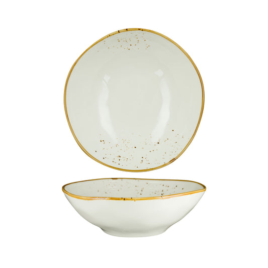 ORGANIC ROUND BOWL - 25.8 X 8CM (4) (Fortis)