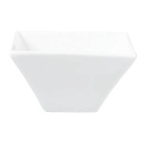 SQUARE TRUMPET SHAPE BOWL - 18CM (6) (Fortis)