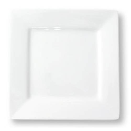 SQUARE PLATE - 25CM (12) (Fortis)