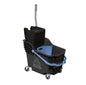 NUMATIC PLASTIC BUCKET & WRINGER - BLUE - DUAL COMPARTMENT (Numatic)