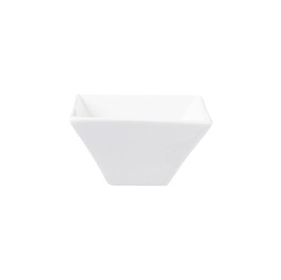 SQUARE TRUMPET SHAPE BOWL 23CM (8)