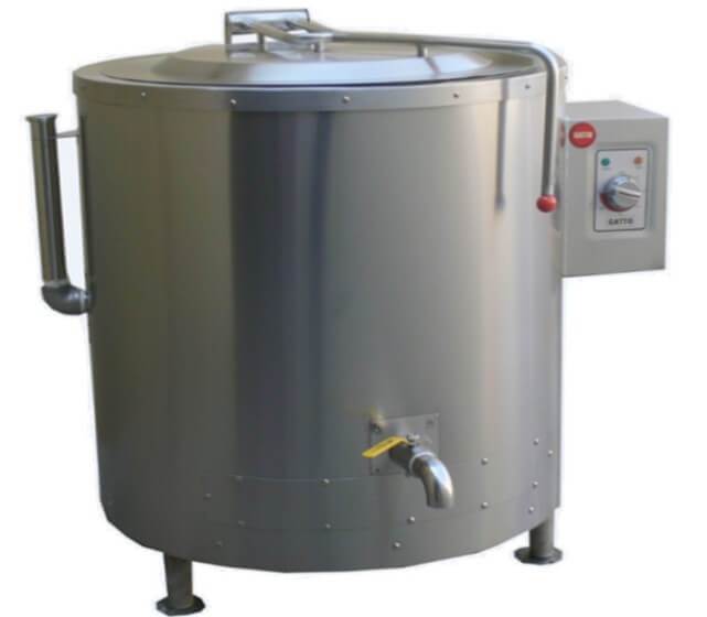GATTO OIL JACKETED BOILING POT - 135LT - GAS (OIL SOLD SEP)