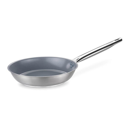FRYING PAN 'CERAMIC COATED' ST STEEL - 320MM (Pujadas)