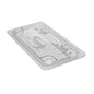 POLYCARBONATE CLEAR HINGED FLIP LID FOR 1/3 PANS