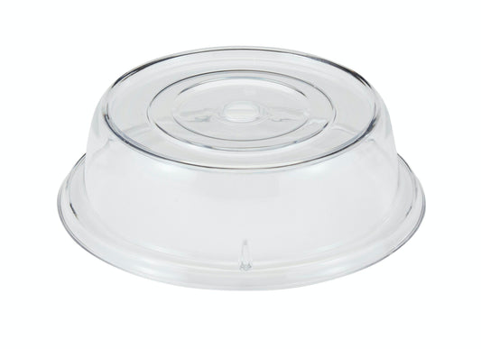 POLYCARBONATE PLATE COVER CLEAR 26.2CM DIAMETER - 7CM H (Healthcare)