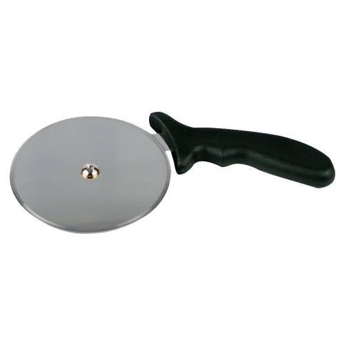 PIZZA CUTTER (BLACK) PLASTIC HANDLE 100 MM