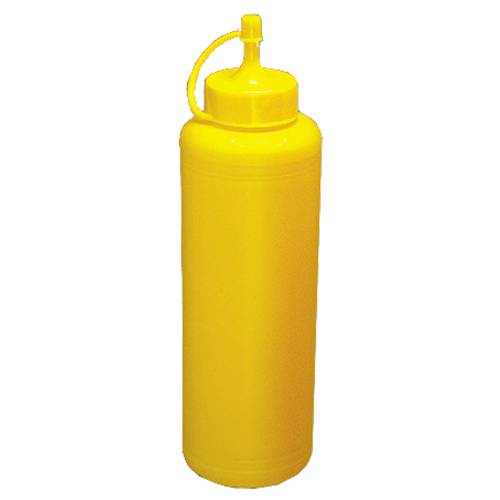 PLASTIC DISPENSER (YELLOW) - 250ML (PACK OF 6)