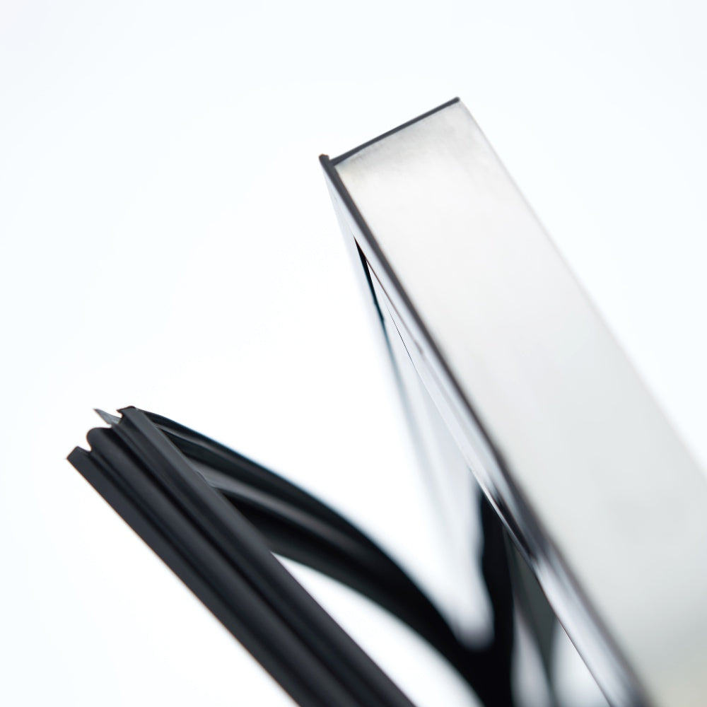 Upright storage freezer with glass door - 300Lt (POLARCAB)