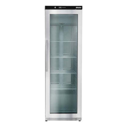 Upright storage freezer with glass door - 300Lt (POLARCAB)