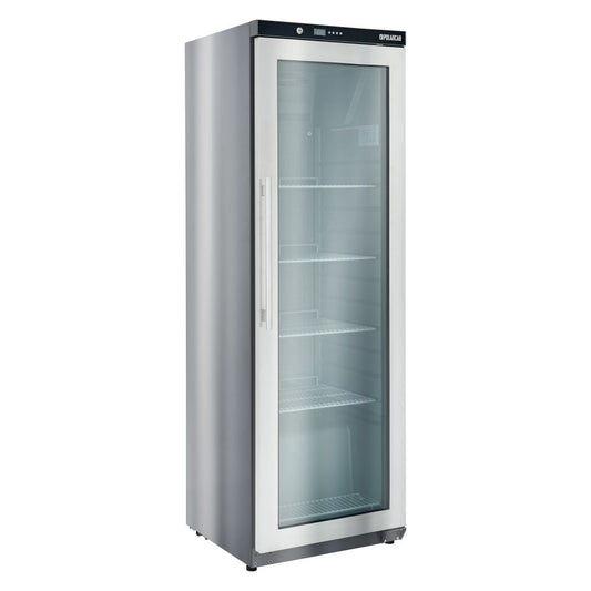 Upright Storage Fridge With Glass Door - 300Lt (POLARCAB)