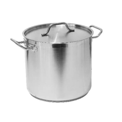 POT S/STEEL CASSEROLE (VALUE) - 12LT (Global)