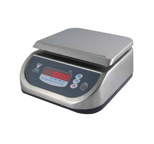 PORTION SCALE ELECTRONIC - 3/6KG (1/2GR) STAINLESS STEEL (Teraoka)