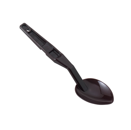 POLYCARBONATE SOLID SPOON BLACK 28CM L (Cambro)