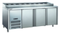 PACIFIC 3 DOOR PIZZA TOP UNDERBAR REFRIGERATOR (EXCL. INSERTS)