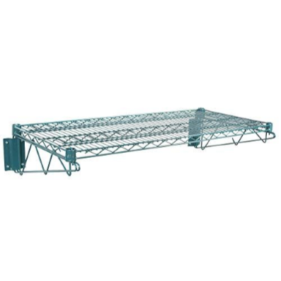 GATTO SINGLE TIER WALL MOUNT EPOXY SHELF C/W BRACKETS 900 x 450MM