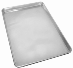 GATTO PRESSED ALUMINIZED STEEL BAKING TRAY 400 X 600 X 30MM