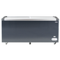 Island Freezer W Sliding Glass Top -545L