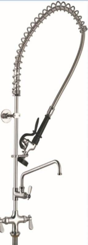 GATTO PRE RINSE SPRAY C/W MIXER TAPS - INCLUDES SPOUT