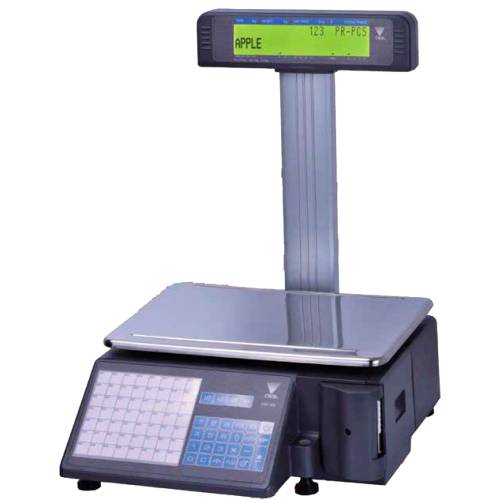 DIGITAL PRINTING SCALE 15KG/5G WITH DUAL POLE DISPLAY -SM320P (Teraoka)