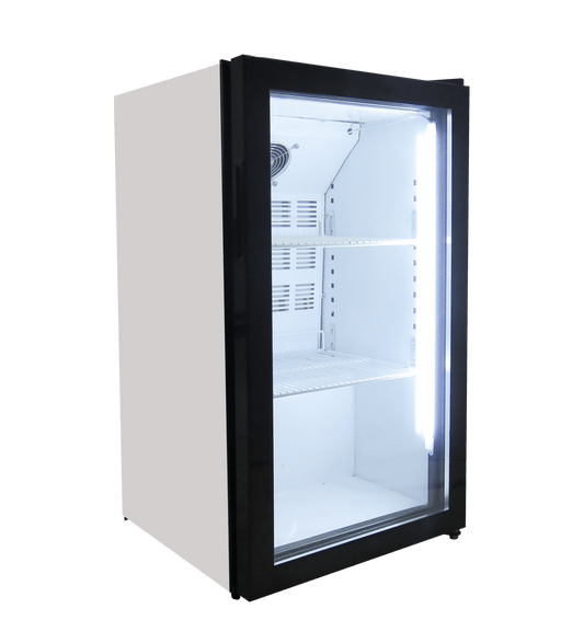 FRIDGE STAR FULL HEIGHT HINGED GLASS DOOR (97 LT)