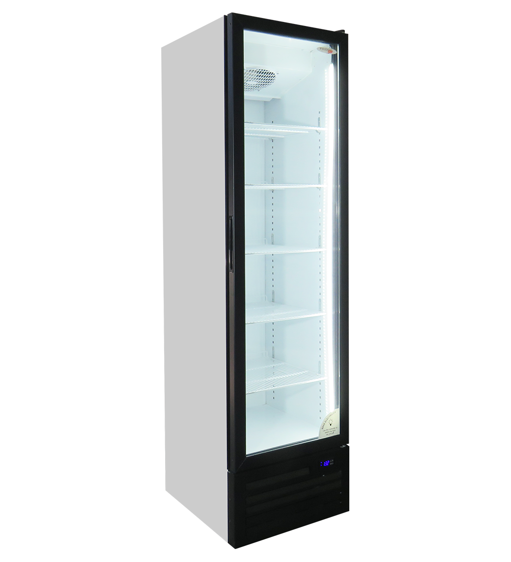 FRIDGE STAR FULL HEIGHT HINGED GLASS DOOR (413 LT)