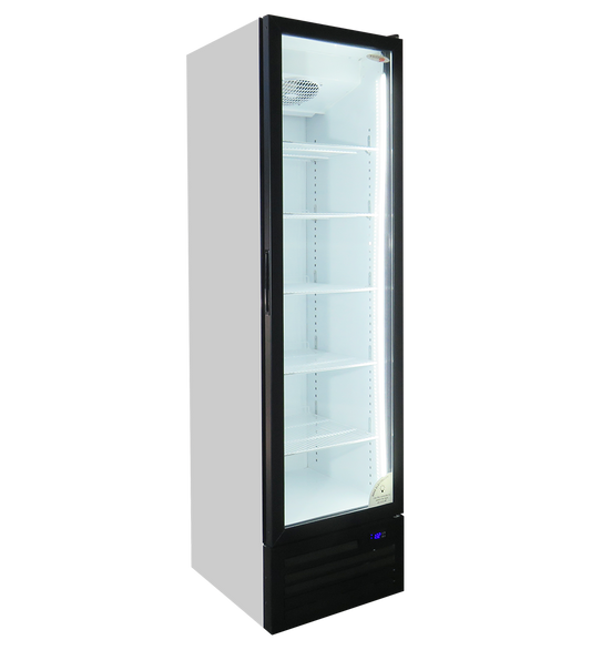 FRIDGE STAR FULL HEIGHT HINGED GLASS DOOR (413 LT)