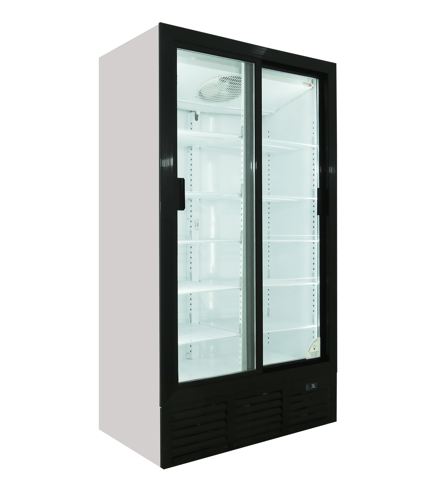 FRIDGE STAR FULL HEIGHT 2 SLIDING GLASS DOOR (886 LT)