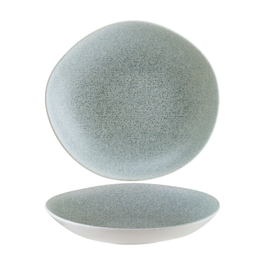 LUCA OCEAN BLUE – Organic Coupe Bowl – 26 CM / 1 L (6) (BONNA)