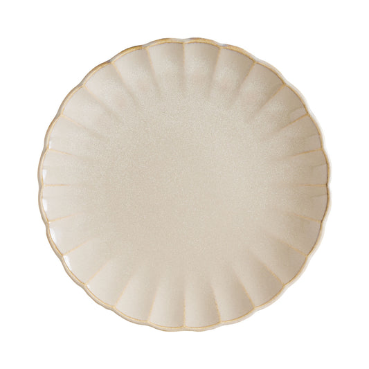 EAST SAND – Coupe Scalloped Plate – 27 CM (12) (BONNA)