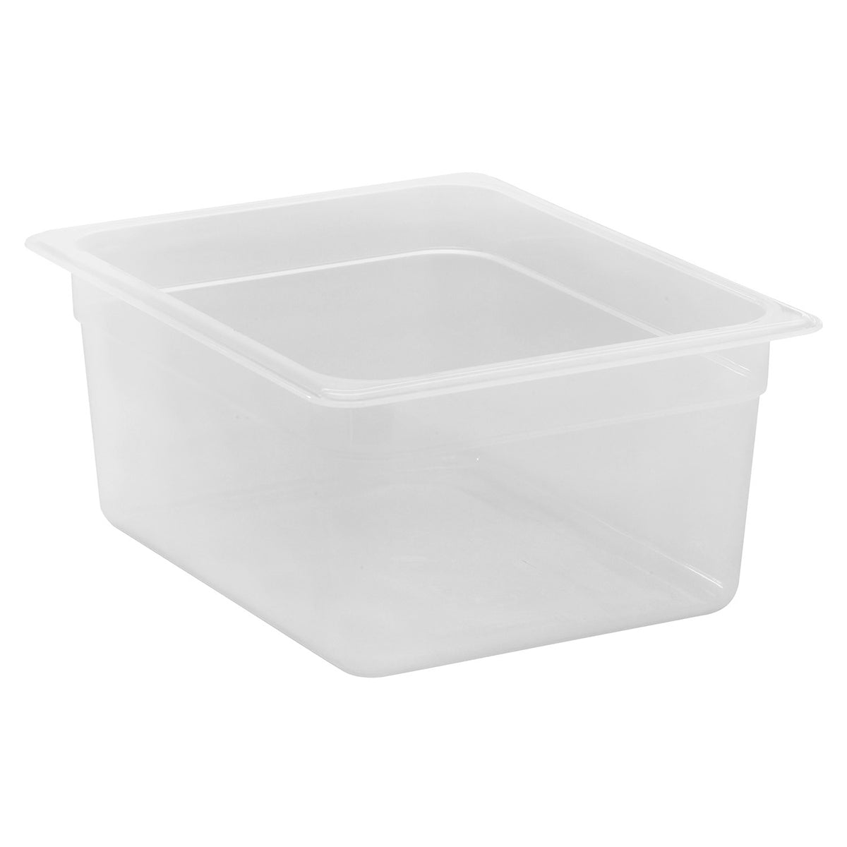 POLYPROPYLENE GN 1/2 FOODPAN TRANSLUSCENT 150MM