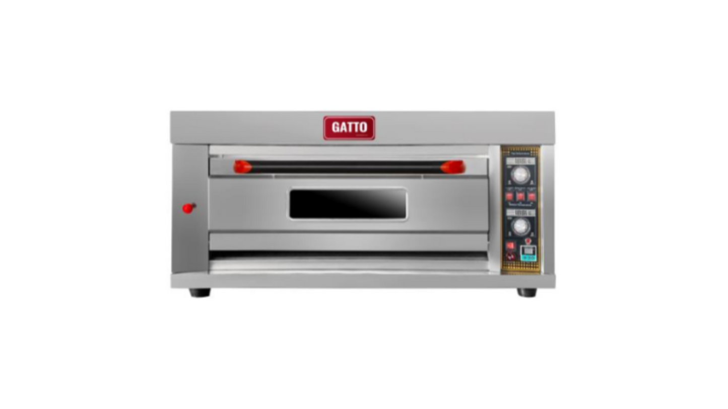 GATTO HEAVY DUTY 1 DECK 2 PAN OVEN - ELECTRIC