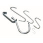 STEEL S HOOKS -4"/100MM (PACK OF 12) GALVANISED