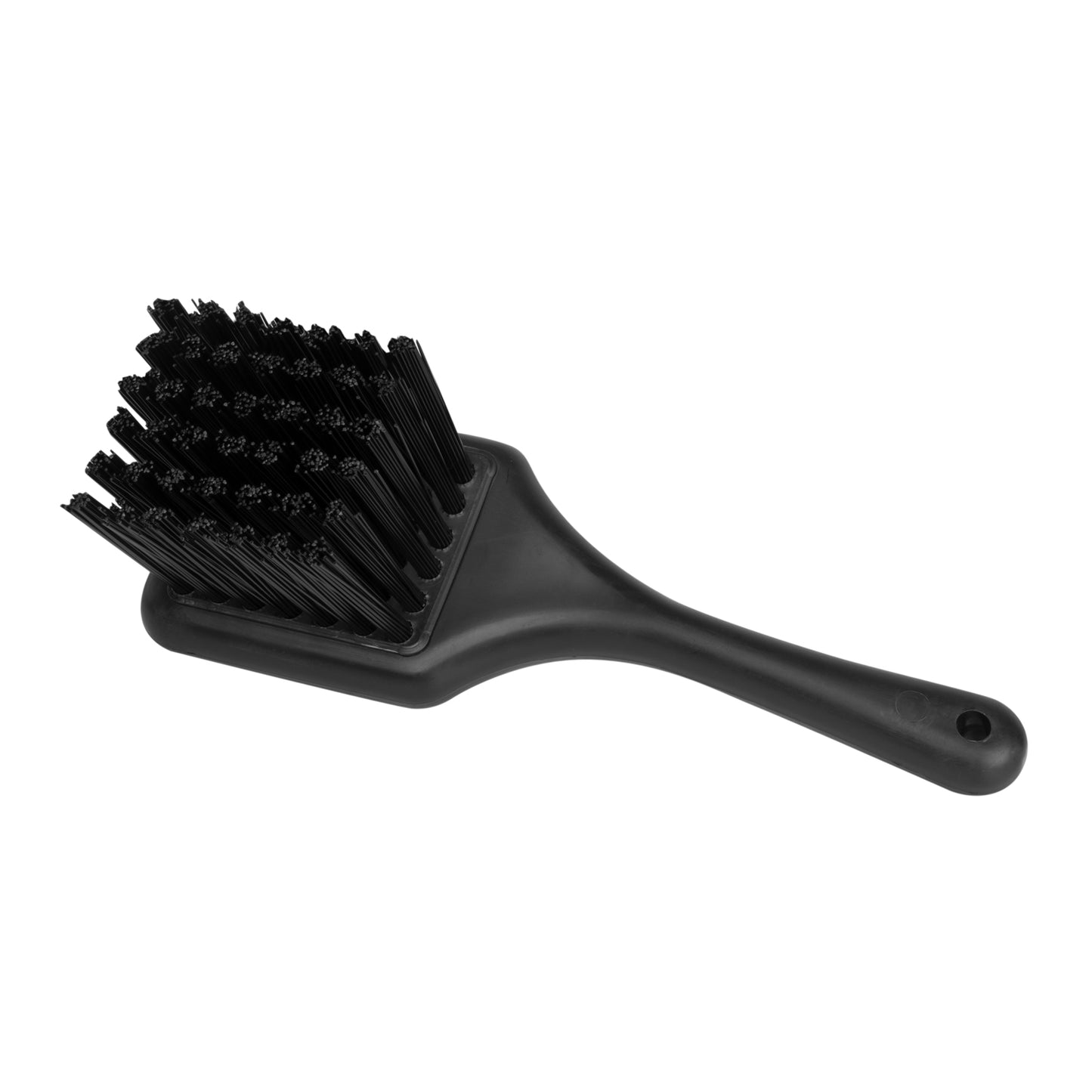 SHORT HANDLE SCRUB – HARD BRISTLE BLACK – 210MM