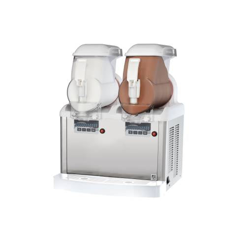 GT2 PUSH SOFT ICE / FROZEN YOGHURT MACHINE - WHITE [2 BOWL] (Summit)