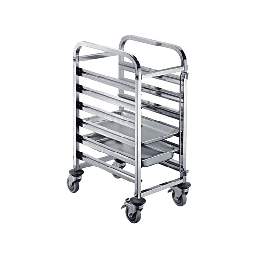 Stainless steel rack trolleys (6 tier) (SMARTCHEF)