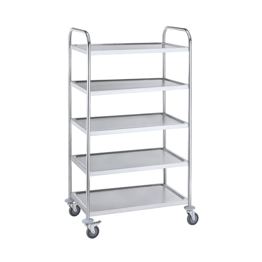 Stainless Steel Tea Trolley (5 tier) (SMARTCHEF)