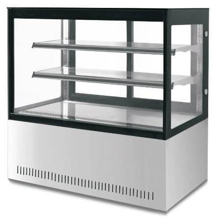 PACIFIC SQUARE GLASS DISPLAY- COLD- 1500W X 730D X 1200H