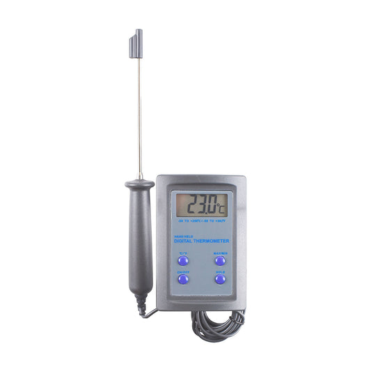 THERMOMETER DIGITAL + TIMER -50C to 200C RECALIBRATABLE COOKING THERMOMETER