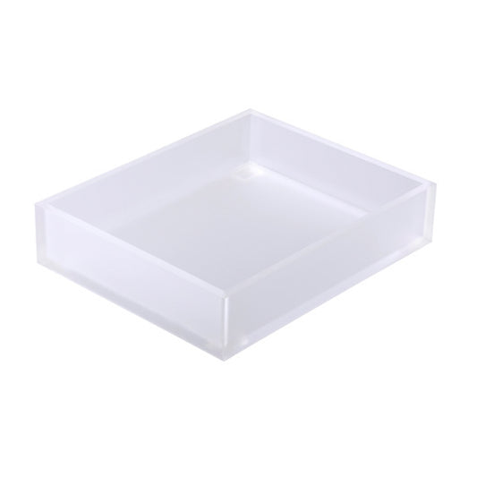 LUCITE TRAY ICE WHITE