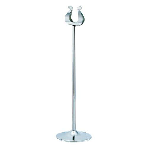 TABLE NUMBER STAND S/STEEL - 300MM