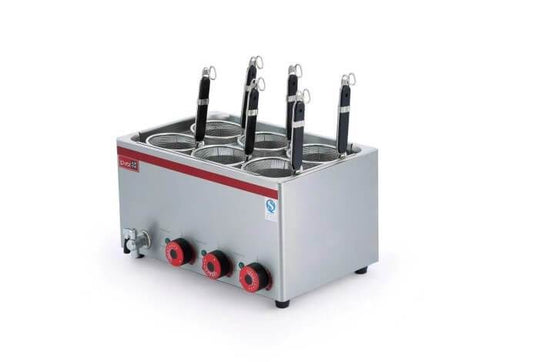 GATTO TABLE MODEL PASTA COOKER - 6 BASKETS