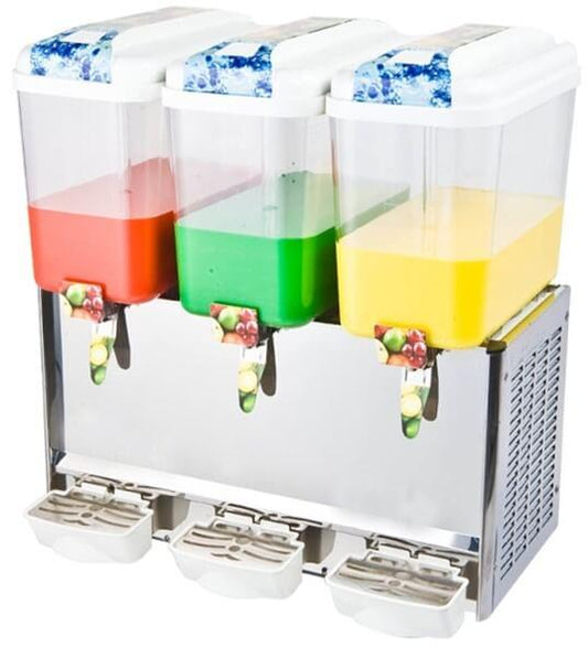 PACIFIC TRIPLE TANK REFRIGERATED JUICE DISPENSER 12L
